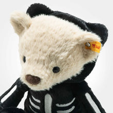 Load image into Gallery viewer, Steiff Mr Bones Teddy bear plush Halloween soft toy
