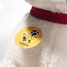 Load image into Gallery viewer, Steiff Snoopy with Woodstock 75th Anniversary Limited edition mohair collectors piece.