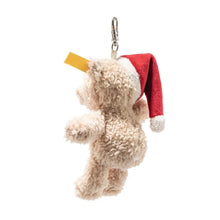 Load image into Gallery viewer, Steiff Cosy Christmas pendant Ben Teddy bear keychain