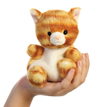 Load image into Gallery viewer, Meow the Orange Tabby Cat Palm Pal plush