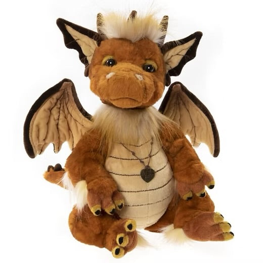 Charlie Bears plush collection Lantern the Dragon