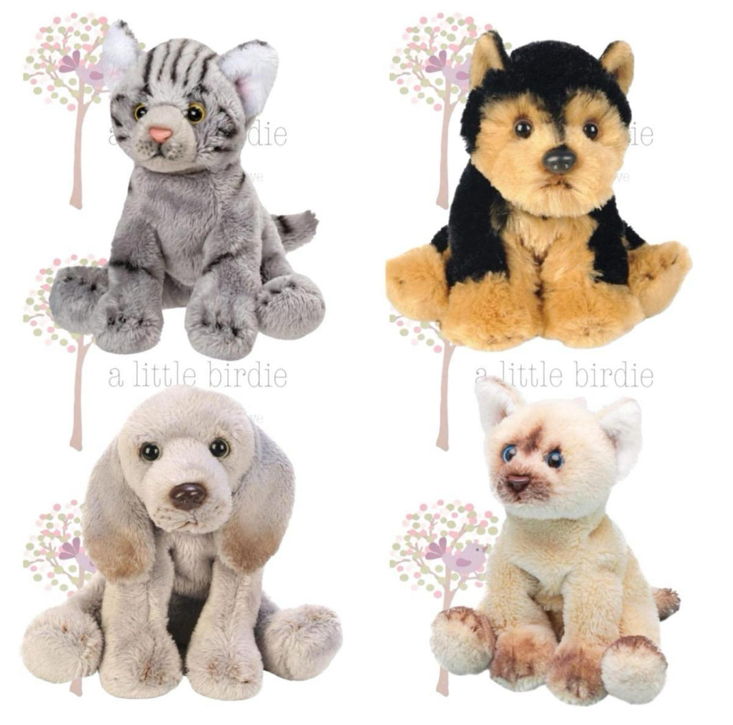 Cat and Dog plush Mystery Bag