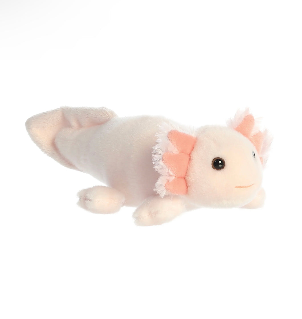 Axel Axolotl bean bag flopsie plush